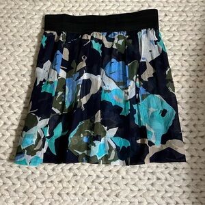 Notice LA Navy Floral Skirt